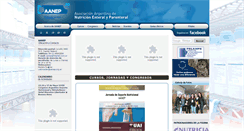 Desktop Screenshot of aanep.org.ar